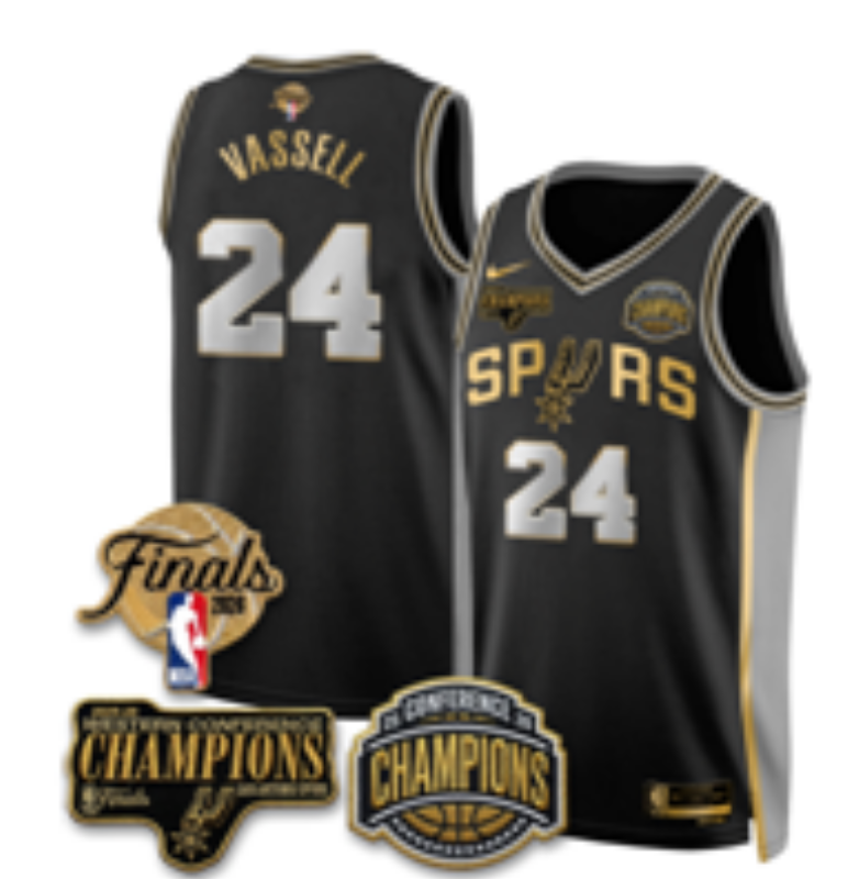 Men Phoenix Suns #24 Vassell Black 2026 NBA Jersey 07180053